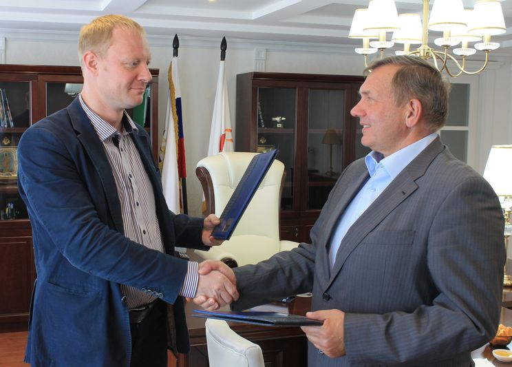 Геннадий Ульрих слева и Игорь Джурко справа