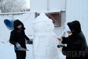 В городском Парке культуры и отдыха прошел конкурс &laquo;Снеговик&raquo;