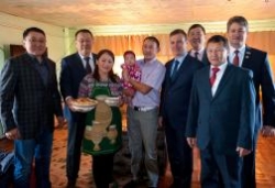 ЗАЖЖЕН ПРИРОДНЫЙ ГАЗ В ЧУРАПЧЕ!