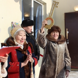 В селе Харбалах Таттинского улуса открылась первая в улусе модульная пекарня